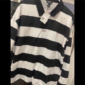 Mens Stripe NWT Forever 21 Shirt